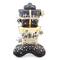 Wizardi Black & Gold Happy Birthday Gifts Standing Foil Balloon Decoration